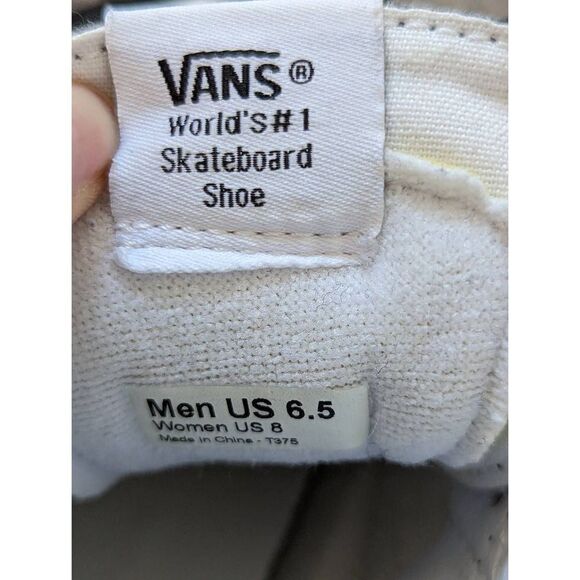 Vans Women's Black High-Cut Lace-Up Skateboard Shoes Size 8 - Picture 2 of 9